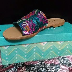 Brand New Floral Slides